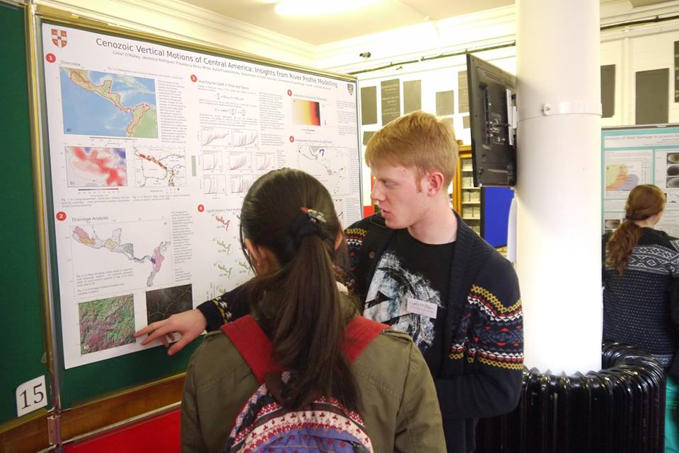 Posters are a great way for fourth year undergraduates and PhD students to show everyone what they've been up to 